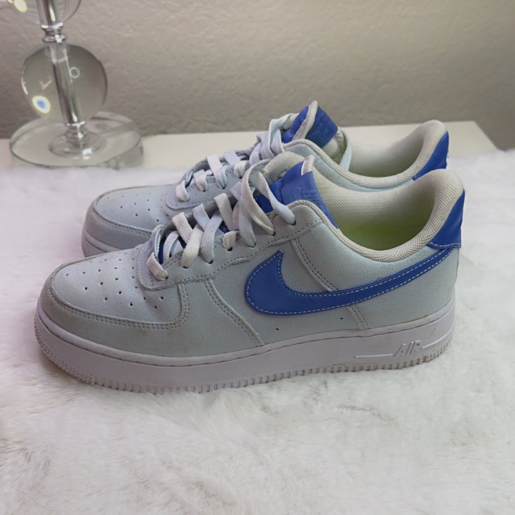 Nike Air Force 1 Low 07 Blue Tint Brand New Sz 75 W Nike Air Force 1 Low 07 Blue Tint Brand New Sz 75 W